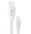 Кабель USB to microUSB Nomi DCF, 0,15м, білий (430317)
