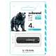 USB Flash 4Gb Wibrand Grizzly USB 2.0, Black (WI2.0/GR4P3B)