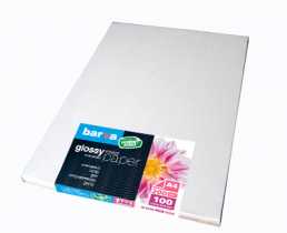 A4, Glossy, 200g, 100л., БАРВА, Econom, IP-CE200-138