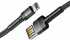 Кабель USB to Lightning Baseus Cafule, 1.5A, 2 м, чорний (CALKLF-CG1)