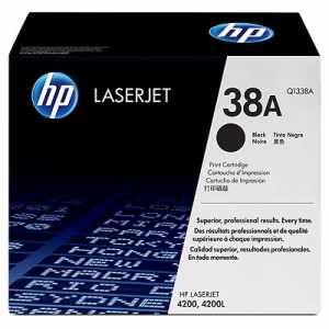 Заправка картриджа HP №38A (Q1338A) з заміною чіпа