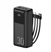 Портативна батарея WUW 30000mAh 10.5W, Black (Y31)