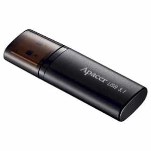 USB Flash 32Gb Apacer AH25B  USB 3.2, black (AP32GAH25BB-1)