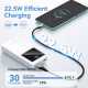 Портативна батарея Vention LED Display 20000mAh 22.5w, Black (FHLB0)