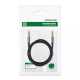 Кабель AUX UGREEN 1м black (UGR-10648)