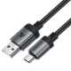 КабельUSB-A to USB-C ACEFAST C20-04, 1.2m Black