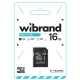 Карта пам’яті MicroSD 16Gb Wibrand (class10 + SD адаптер) (WICDHU1/16GB-A)