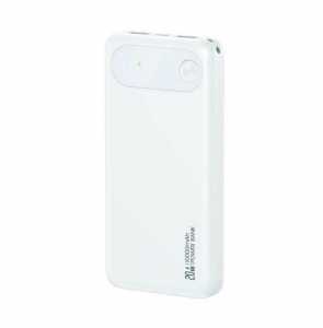 Портативна батарея Usams CD249 PB80 PD20W 10000mAh, White (10KCD24902)