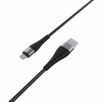 Кабель USB to microUSB  BOROFONE BX32, 2.4A 1m, Black (6931474710437)