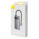USB-Хаб Baseus Metal Gleam Series, 4 порти, Gray (WKWG070113)
